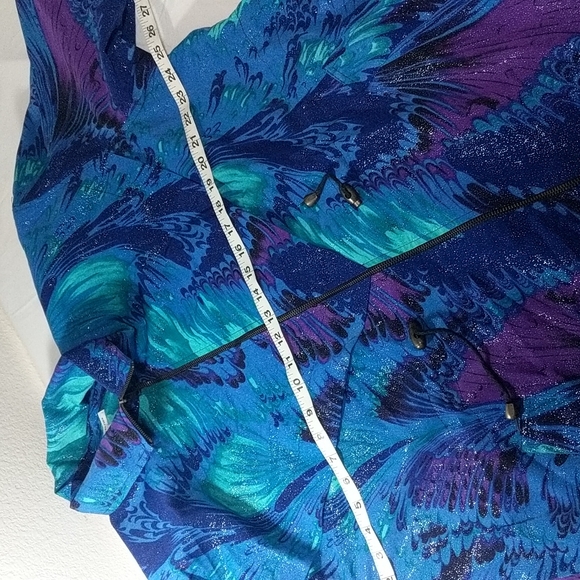 Jackets Galore High Fashion 1980s Style XL Shoulder Pads too Shiney Shimmery - Picture 7 of 8